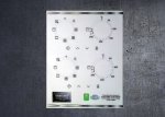 (image for) SAMSUNG NV70K1340BS, NV70K1310BS compatible fascia sticker set.